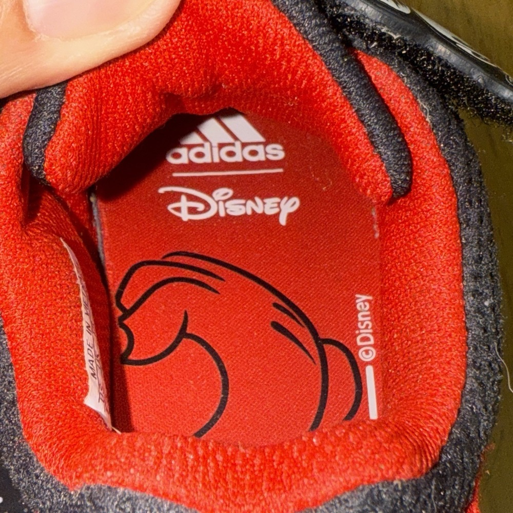 Adidas Toddler Disney Mickey Mouse Boys ActivePlay 1 Shoes Black Red Size 6K - Picture 13 of 16